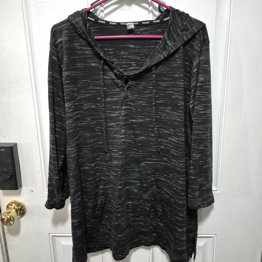 RBX Black and White Women's Hoodie